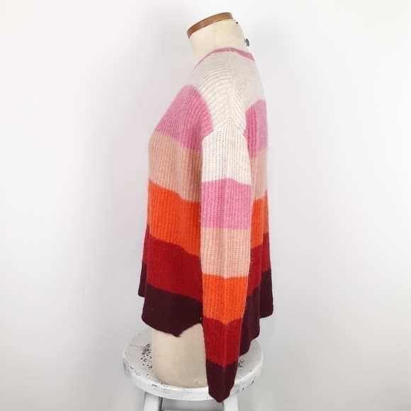 NWT Silverflint Stripe Alpaca Blend Sweater Size XS - Picture 4 of 10